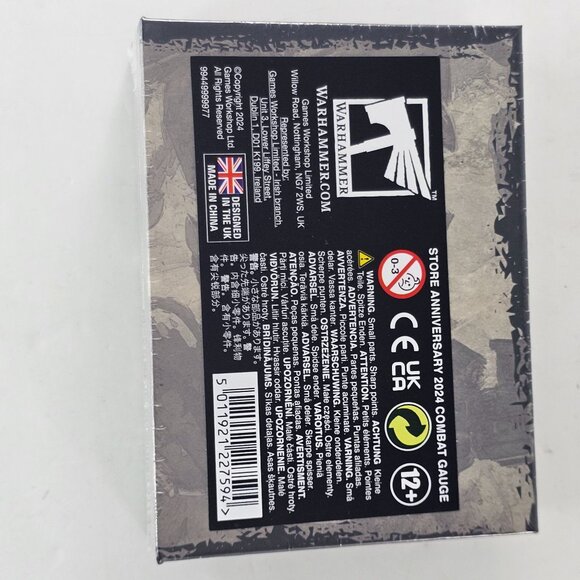 2024 Store Anniversary Warhammer 40k AOS Metal Combat Gauge Games Workshop New - Picture 3 of 6